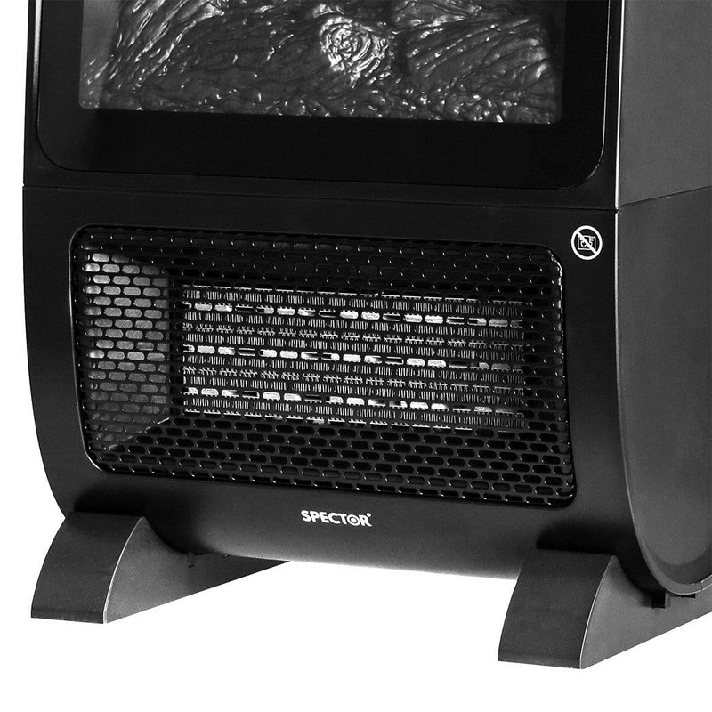 Spector Heater Electric Portable 2000W 3D Fire Fast Heating Remote Touch Timer