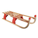Winter Ski Sports Folding Portable Wooden Children's Sled & Adult Sledge