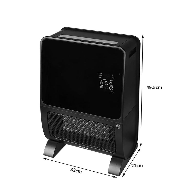 Spector Heater Humidifier 2 In 1 Portable Space Ceramic Fast Heating 2000W