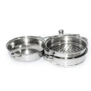 Toque Stainless-Steel Steamer Meat Vegetable Cookware Hot Pot Kitchen 3 Tier