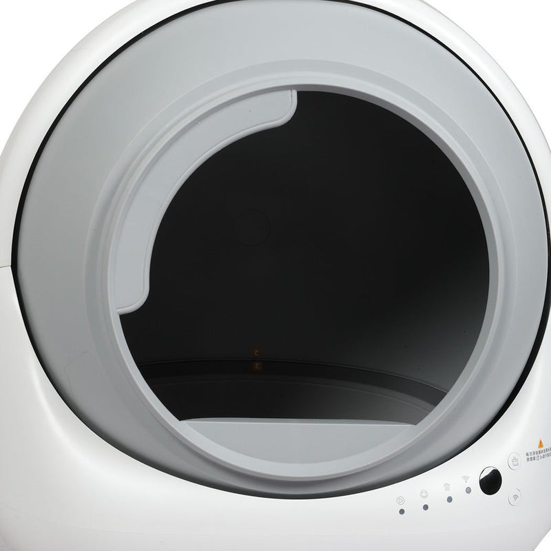 Pawz Cat Litter Box Large Machine Automatic Self Cleaning APP Control White