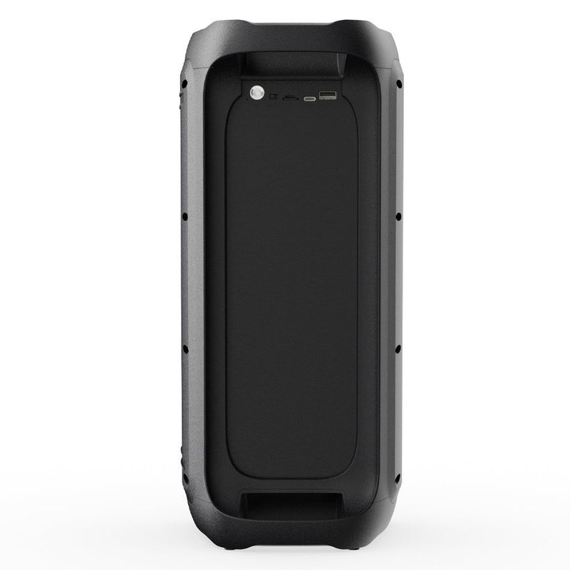 Majority PS200 - Party Speaker 100w Bluetooth Karaoke-DJ-Party-PA System - Black