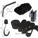 Monvelo Kayak Hoist Pulley 54kg Bike Holder Lift Garage Ceiling Storage Rack