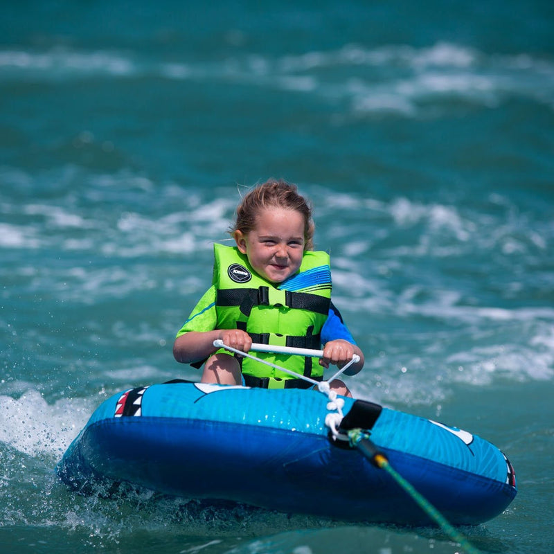 Jobe Shark 1-Person Kids Inflatable Towable Water Ski Trainer