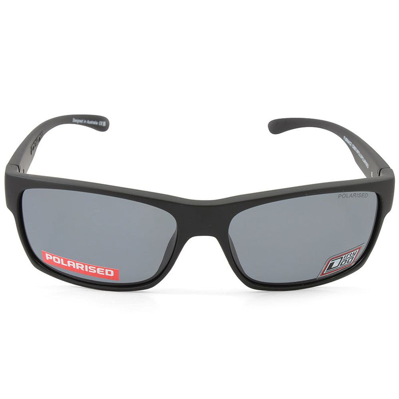 Dirty Dog Furnace Satin Black/Grey Polarised Unisex Sunglasses