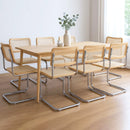 Levede 8x Rattan Chair Dining Chairs Cesca Replica Cantilever Modern Backrest