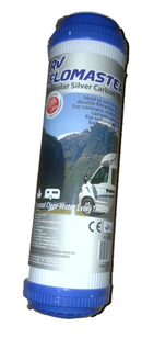 RV Flomaster Granular Silver Carbon Filter Cartridge