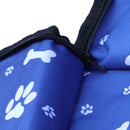 Pawz Pet Back Car Seat Cover Hammock Non-Slip Dog Puppy Cat Waterproof Rear Blue