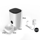 Pawz 6L Auto Feeder Pet Automatic Camera Cat Dog Smart Wifi App Food Dispenser