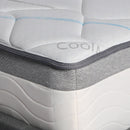 Dreamz Spring Mattress Bed Pocket Tight Top Foam Medium Firm Queen Size 25cm