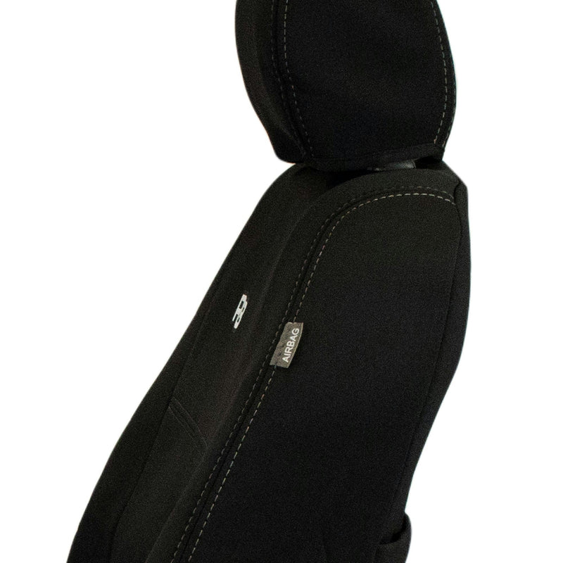 Razorback 4x4 GP4 Standard Neoprene 2x Front Seat Covers Suitable for a Toyota Hilux 7th Gen (N70) STANDARD SEAT