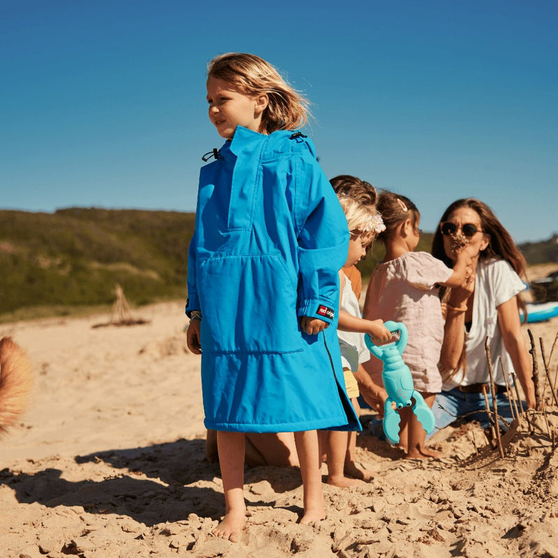Kids Dry Poncho - Marine