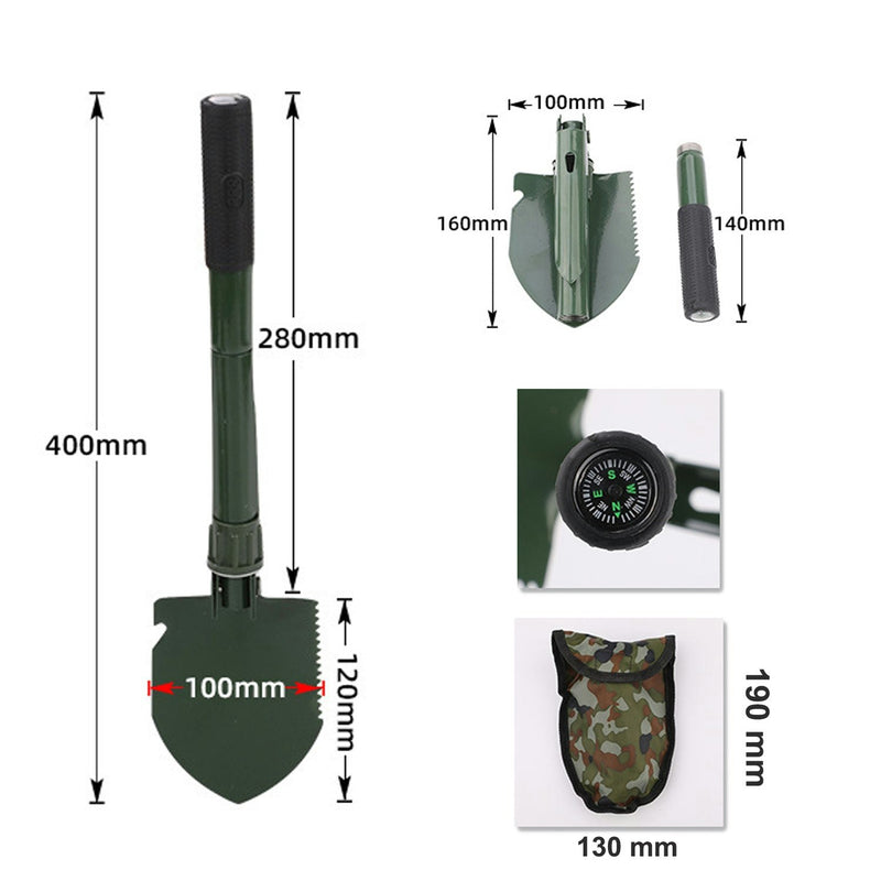 Survival Mini Folding Shovel