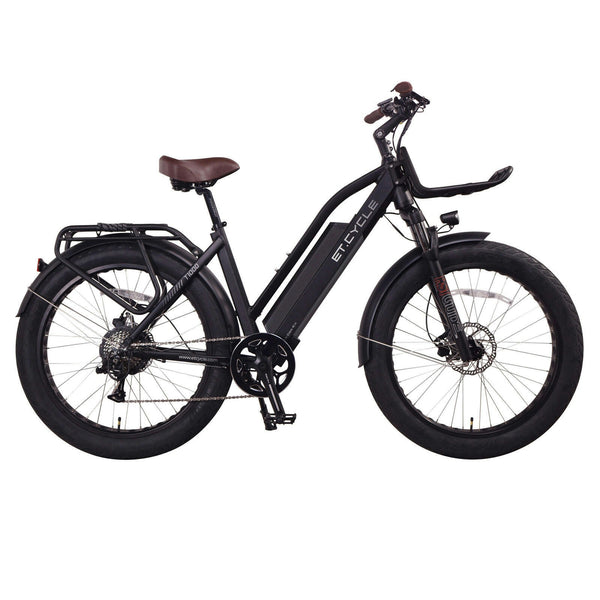 ET.Cycle T720 Step-Thru Fat Trekking E-Bike, 250W-750W, 48V 15Ah 720Wh Battery