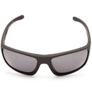 Dirty Dog Axle Satin Black/Grey-Silver Mirror Polarised Unisex Sunglasses