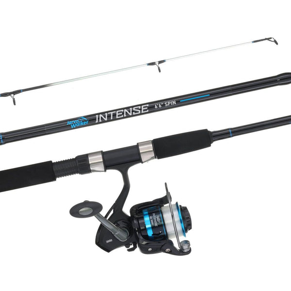 Jarvis Walker 6'6 Intense 2-6kg Light Spin Combo 2 Pce Spooled with Line