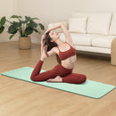 Centra Yoga Mat Non-Slip Fitness Exercise Workout Home Pilates Floor Green