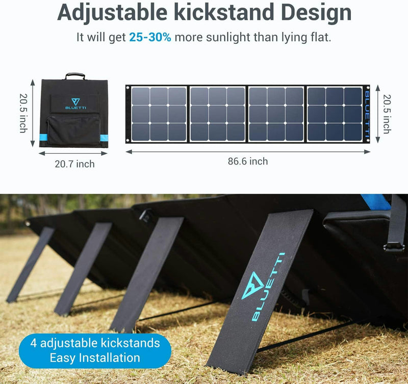 BLUETTI EB55 + Solar Panels | Solar Generator Kit