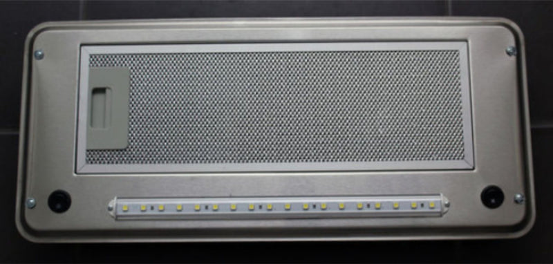 Swift S/S Rangehood Flush Mount, Strip Light & Filter