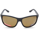 Dirty Dog Quench Matte Black/Brown Polarised Men's Sports Sunglasses
