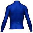 Mirage Unisex Kids/Teens Zip Up Long Sleeve Lycra Rash Shirt Blue