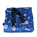 Pawz Pet Back Car Seat Cover Hammock Non-Slip Dog Puppy Cat Waterproof Rear Blue