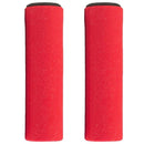Azur 130mm Shock Absorbing Silicon Bike Handlebar Grips RED