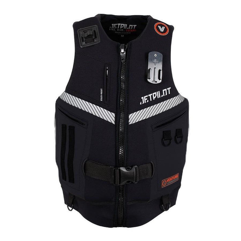 Jetpilot Venture Teens/Men's Neoprene L50s Life Jacket Vest Black Sizes S-M
