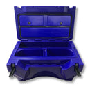 FISHCOOL KIT W- STRAP, LIVE BAIT TANK & LEASHES DEEP BLUE