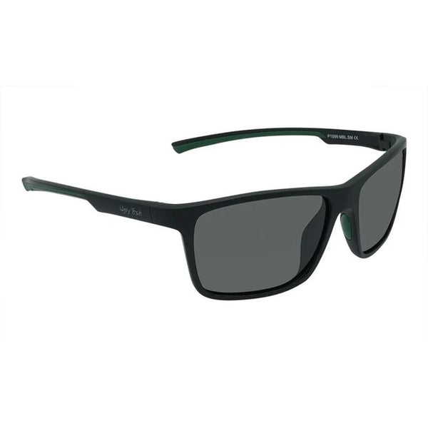 Ugly Fish P1599 Basic Black Frame/Smoke Lens Polarised Sunglasses