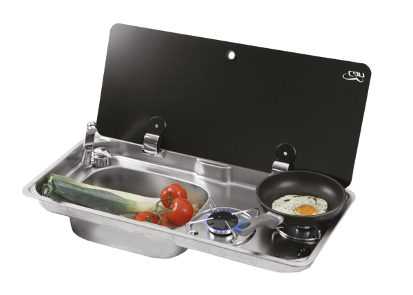NCE CAN Cooker Range with Built-in Sink - Left Side