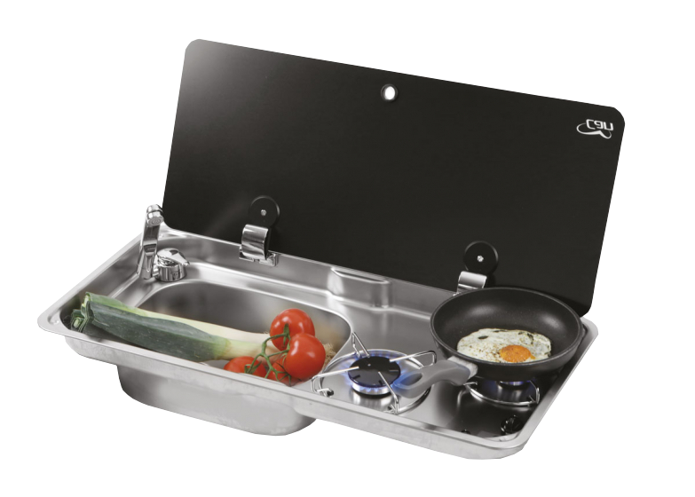 NCE CAN Cooker Range with Built-in Sink - Left Side