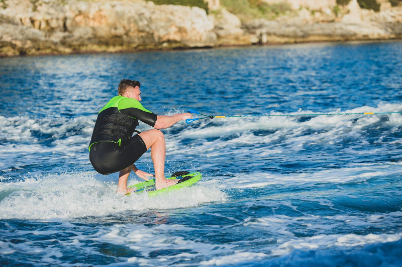 Jobe Chipper 100cm Multi Position Wakeboard with Rope and Handle (Green)