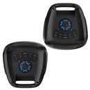 Majority PS100 - Bundled Party Speaker 40w Bluetooth Karaoke-DJ-Party-PA System - Black