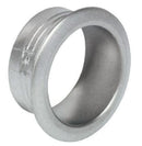 Large Rosette - Matte Nickel (Flat Lip)