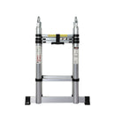 Traderight 3.4m Folding Multi Purpose Ladder 8 Step Extension Ladder Aluminium