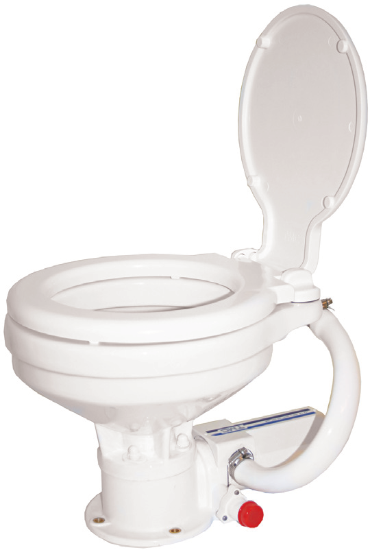 TMC RV Marine Toilet Electric 12V White Model-99902