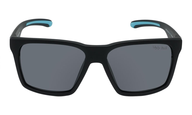 Ugly Fish PFR357 Polarised Floating Sunglasses - Matt Black Frame/Smoke Lens