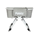 PaWz Foldable Pet Bath Tub w/ Adjustable Height for Small & Medium Dogs Cats