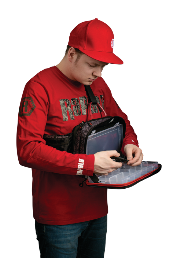 Rapala Classic Urban Sling Bag with Two Fishing Tackle Trays