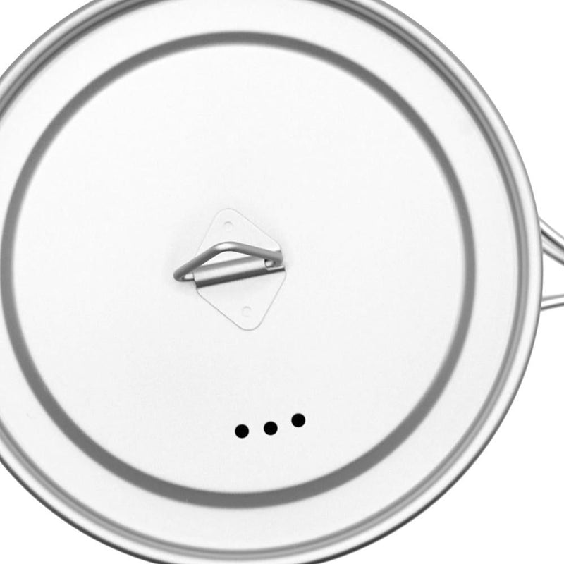 TERRAN Titanium Pot with Long Handle 1100ml