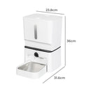 Pawz 2-in-1 Automatic Pet Feeder WiFi Camera Laser Toy Smart Dog Food Dispenser