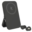 Kreafunk Tocharge Go Powerbank + Earbuds - Black