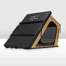 San Hima Kalbarri Gen 2 Roof Top Tent Hardshell With Ladder Khaki Camping