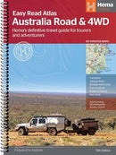 HEMA Map Australia Road and 4WD Easy Read Atlas : Edition 13