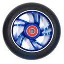 Scooter Wheel Alloy 110mm with Abec 9 Bearing Blue