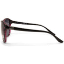 North Beach Fifine Shiny Black-Purple/Grey Polarised Women's Sunglasses