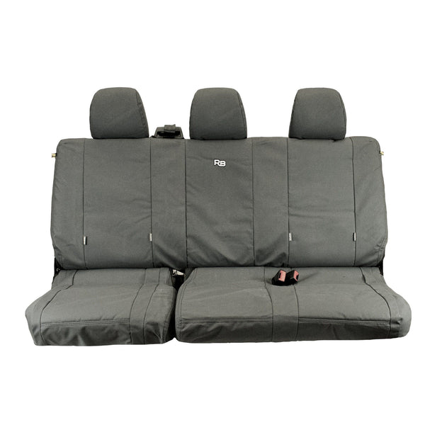 Volkswagen Amarok 2H (Leather Seats) Heavy Duty XP7 Canvas Rear Row Seat Covers (Available)
