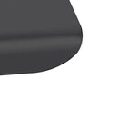 Traderight Group  Toilet Paper Holder Double Roll Stainless-Steel Hook Bathroom Rack Wall Black