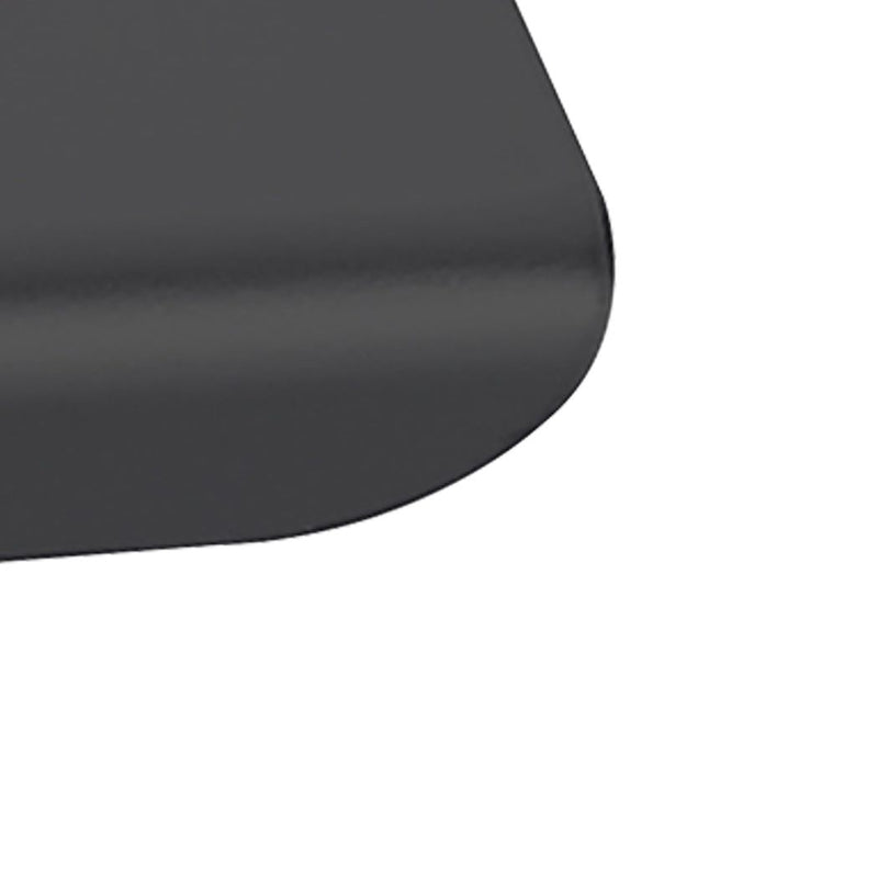 Traderight Group  Toilet Paper Holder Double Roll Stainless-Steel Hook Bathroom Rack Wall Black